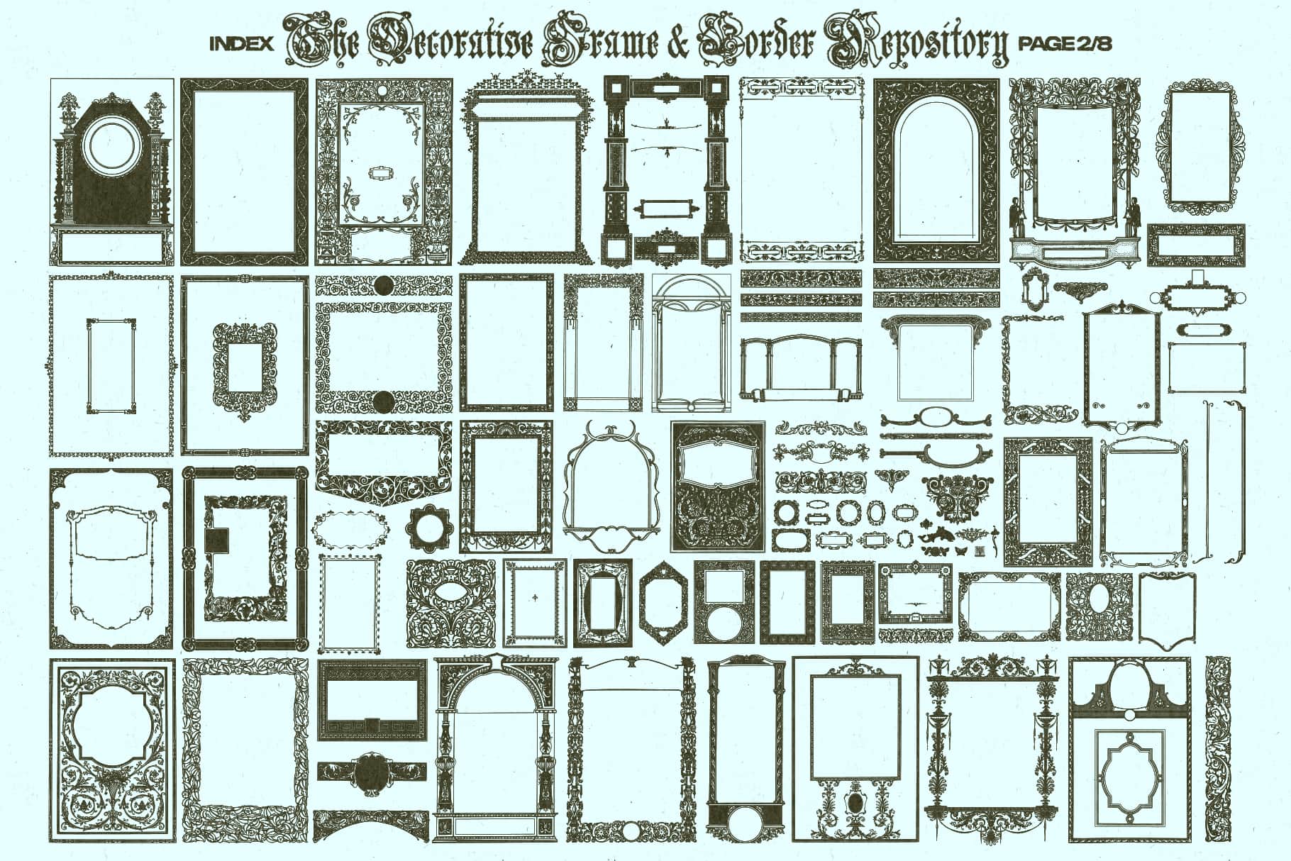 The Decorative Frame & Border Repository (Vol.2) MiksKS
