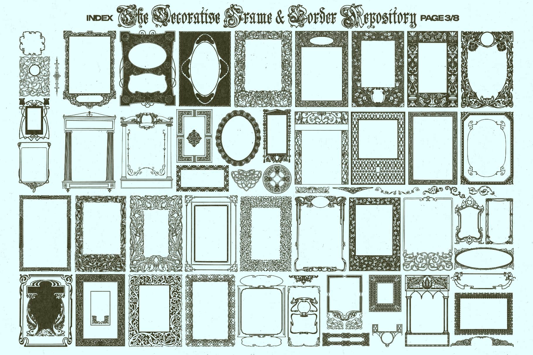 The Decorative Frame & Border Repository (Vol.2) MiksKS