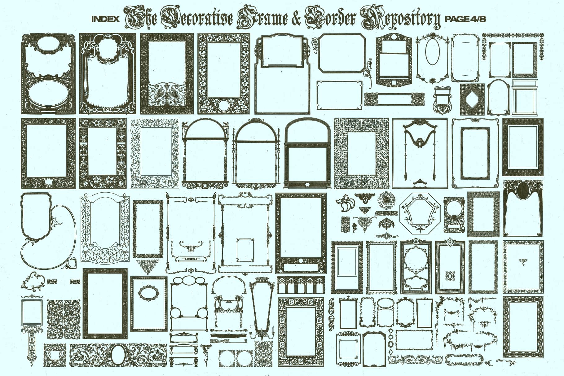 The Decorative Frame & Border Repository (Vol.2) MiksKS