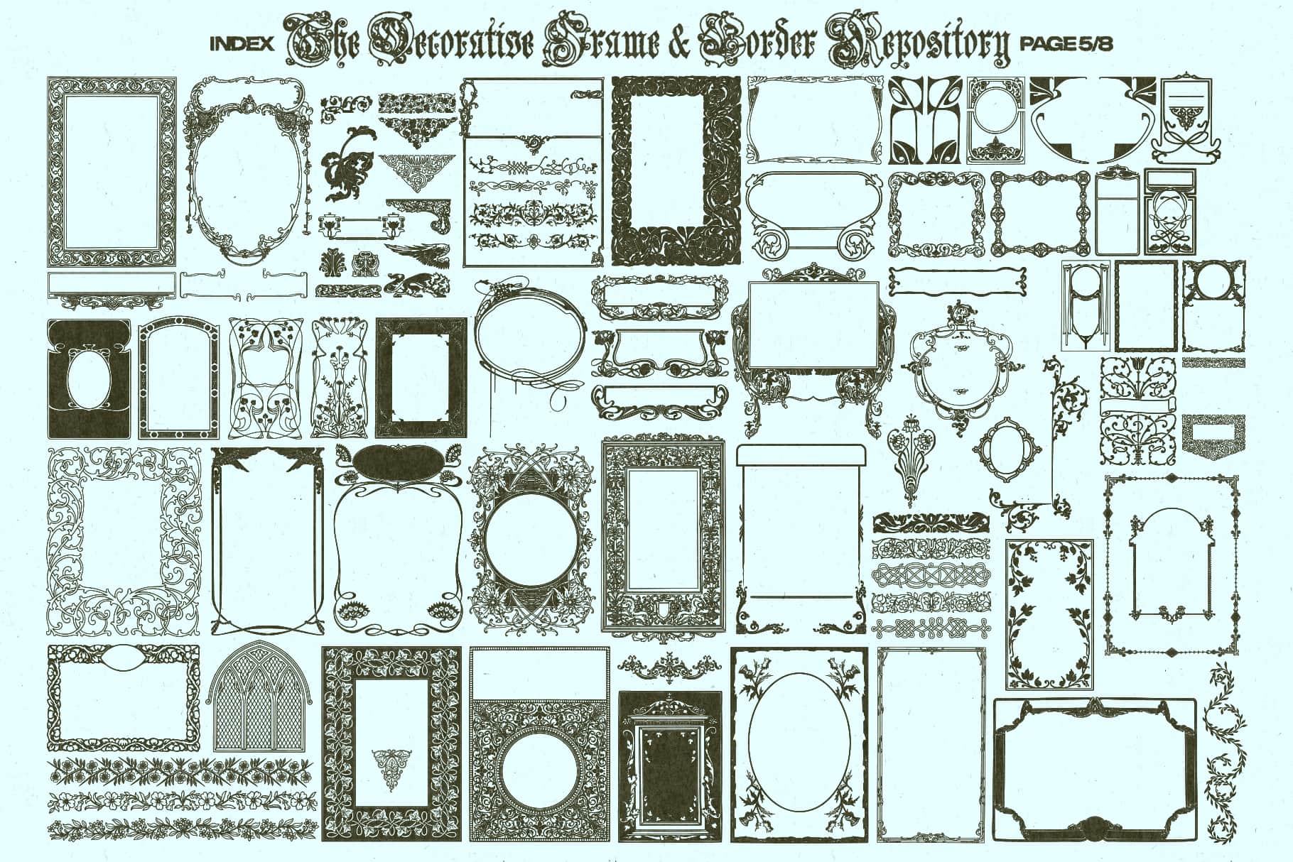 The Decorative Frame & Border Repository (Vol.2) MiksKS