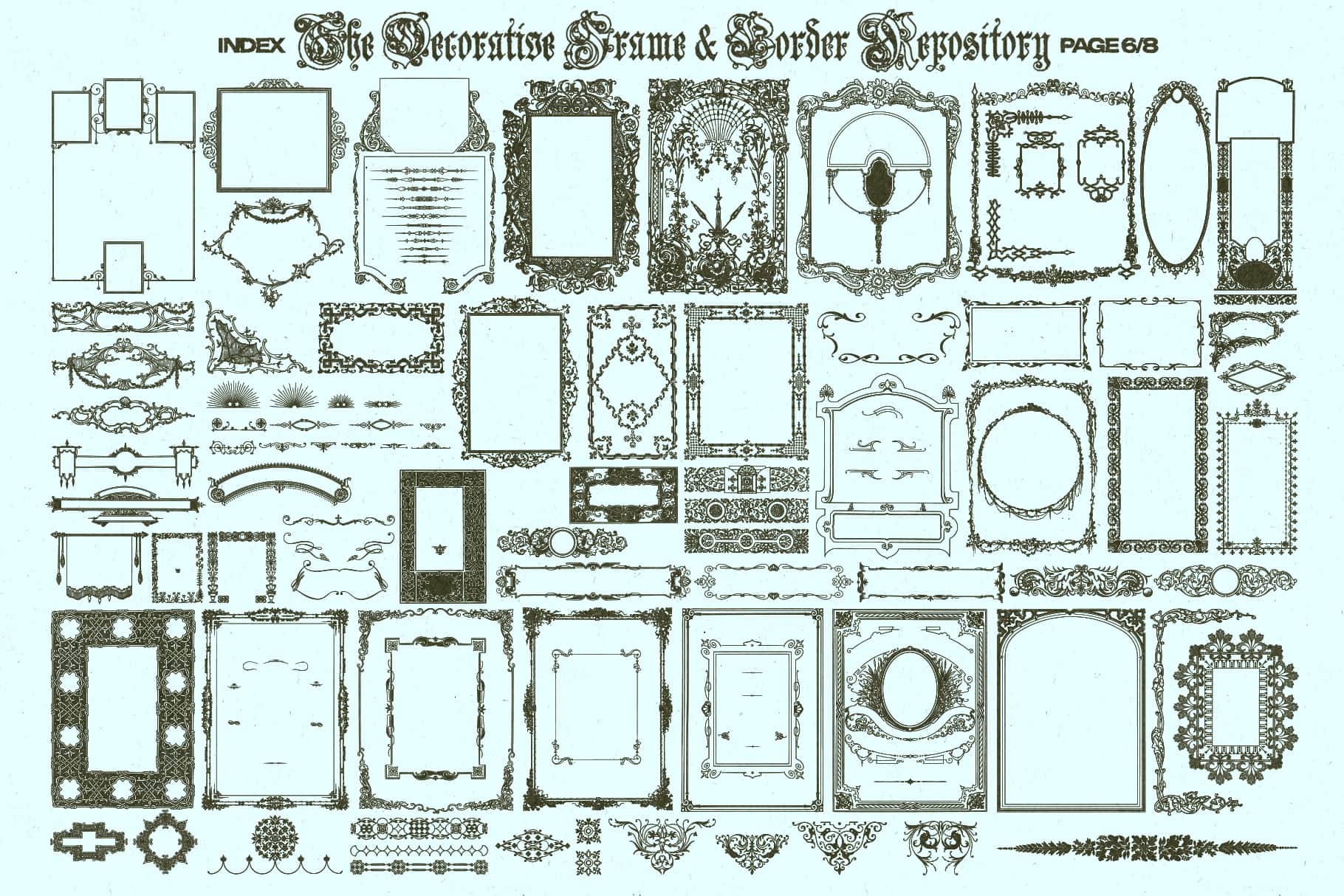 The Decorative Frame & Border Repository (Vol.2) MiksKS