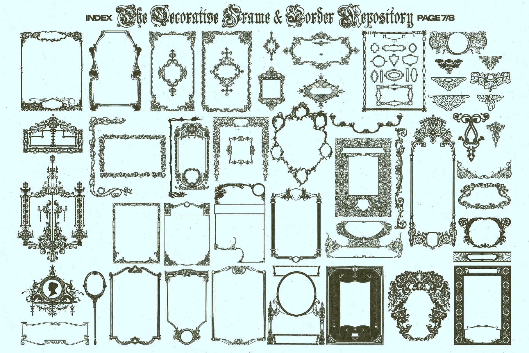The Decorative Frame & Border Repository (Vol.2) MiksKS