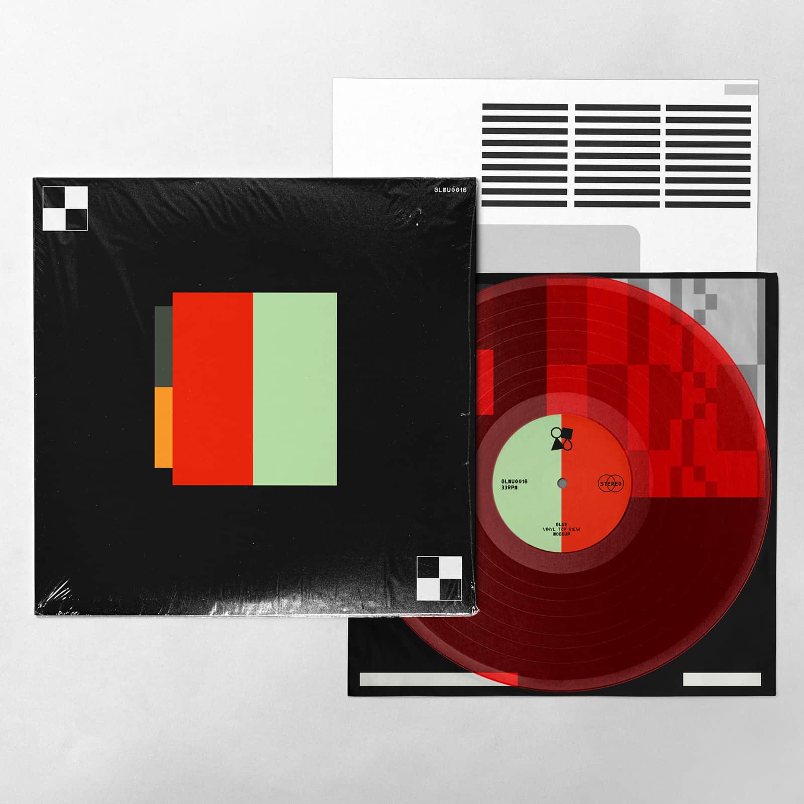 Vinyl Mockup Top Glue Lab